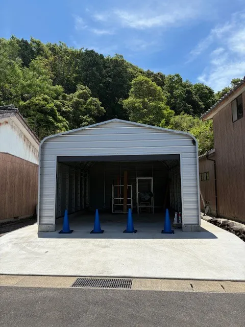 南島原市K様AXISガレージ新築工事